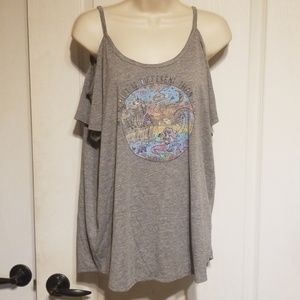 Cold shoulder top